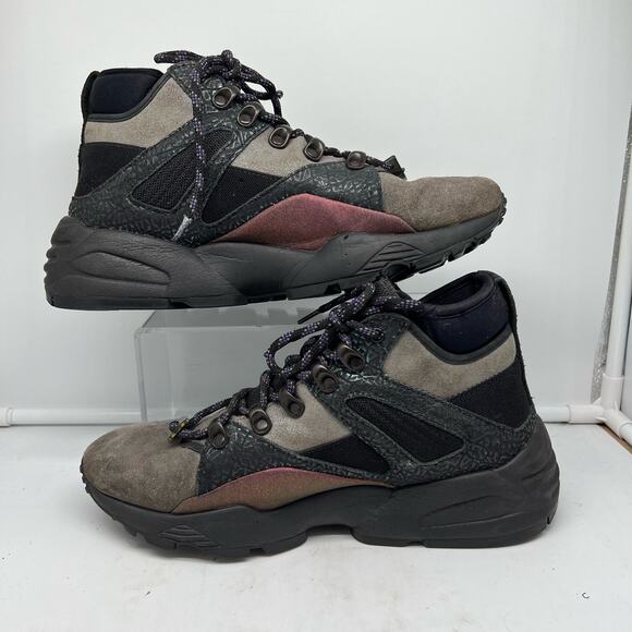 Puma Shoes Mens 8 Blaze of Glory Sock Core Running Sneakers Gray - Picture 2 of 8